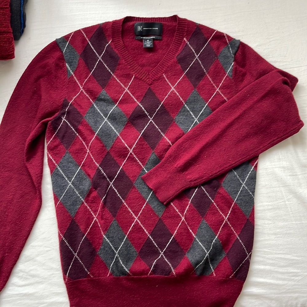 Merino wool blend sweater vest